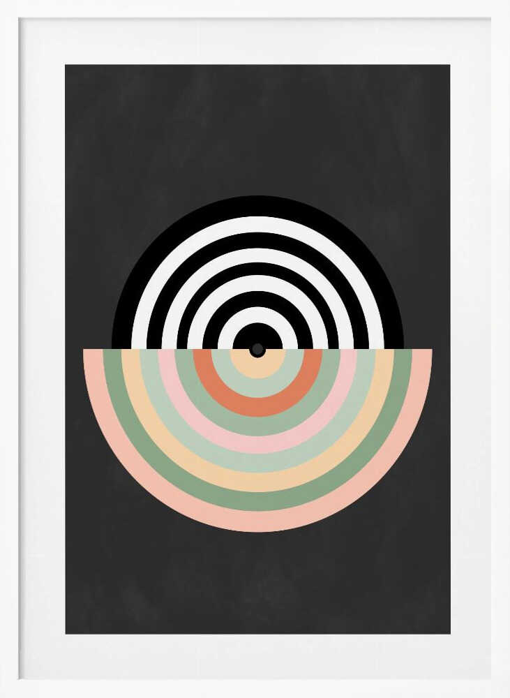 Colorful Geometric Arcs