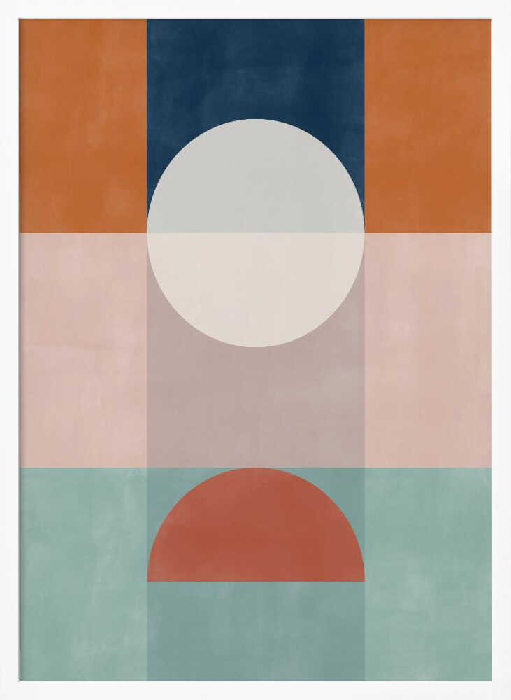 Geometric Color Block