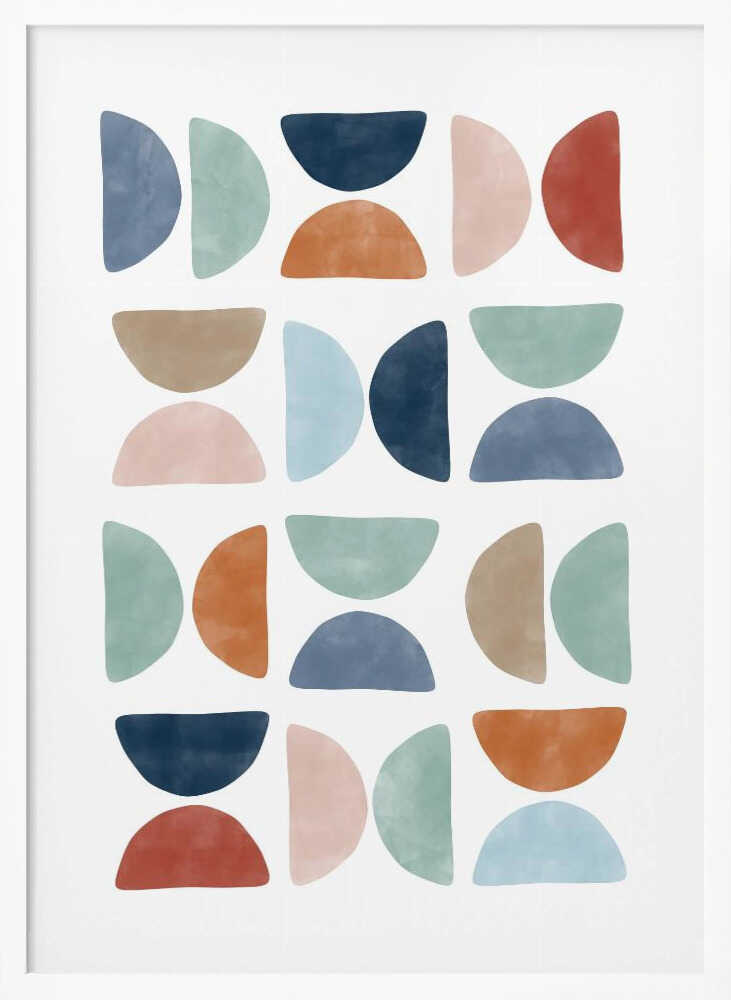 Muted Geometric Shapes