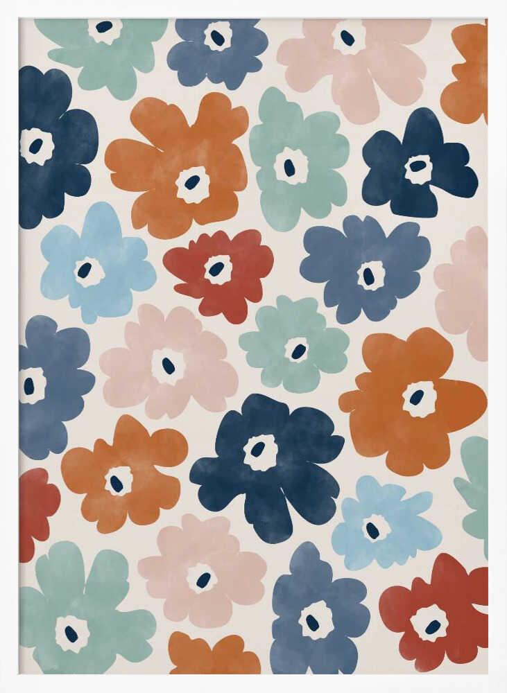 Joyful Watercolor Blooms