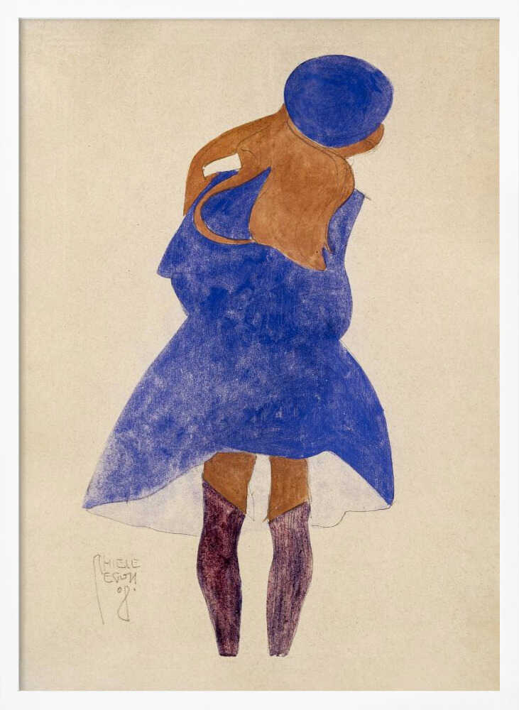 Standing Girl, Back View 1908