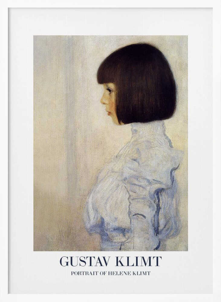 Portrait of Helene Klimt (1898) Poster