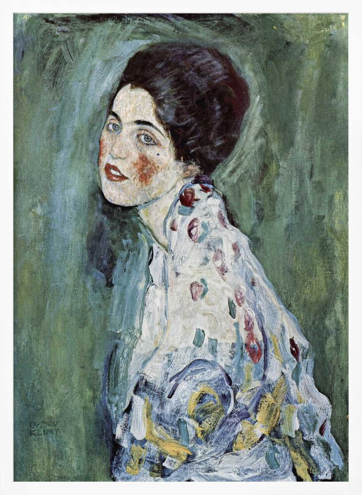 Porträt Einer Dame (1916–1917)