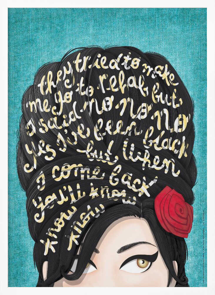 Graphic Beehive Portrait Art Print UK — Abstract Vibrant Wall Art — Kitchen — Wall It All Prints