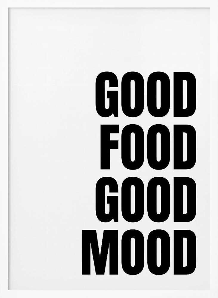 Joyful Bites Art Print UK — Abstract Vibrant Wall Art — Kitchen — Wall It All Prints