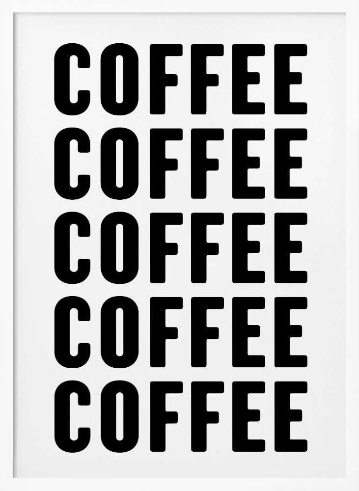 Endless Brew Joy Art Print UK — Abstract Vibrant Wall Art — Kitchen — Wall It All Prints