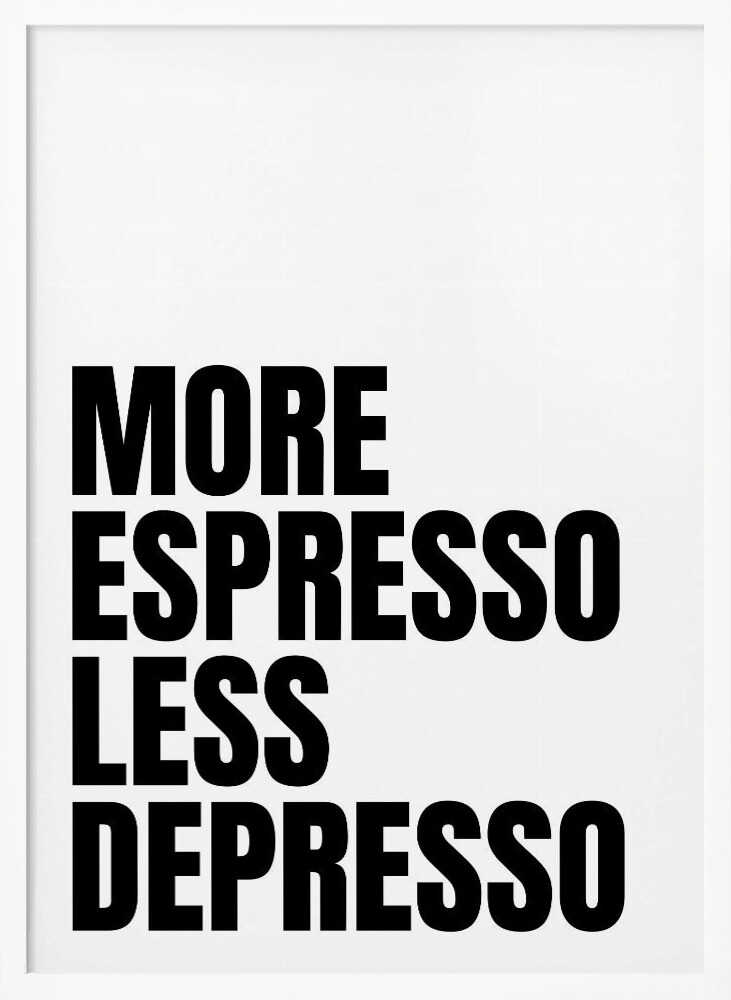 Espresso Uplift Art Print UK — Abstract Vibrant Wall Art — Kitchen — Wall It All Prints