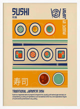 Sushi Japanese Food Print