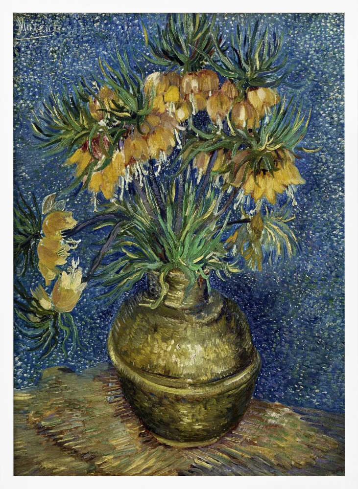 Vincent Van Gogh's Imperial Fritillaries In a Copper Vase (1887)