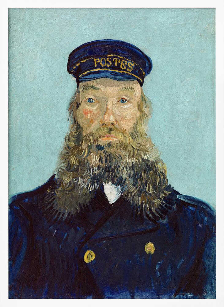 Vincent Van Gogh's Portrait of Postman Roulin (1888)