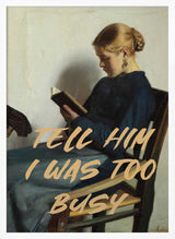 Too Busy Reading