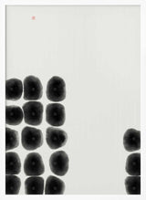 Zen Ink Pebbles Art Print UK — Japanese Calm Wall Art — Bedroom — Wall It All Prints