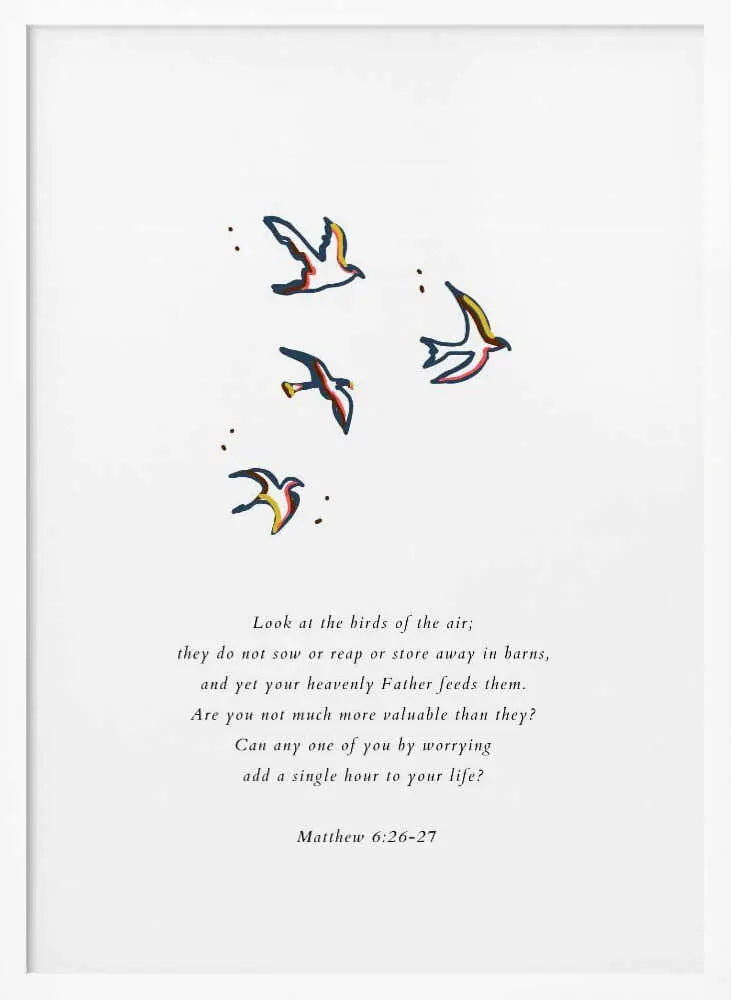 Worry Not Birds ART of living