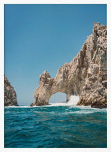 Waves Crashing Sea Arch Art Print UK — Portrait Fresh Wall Art — Living Room — Wall It All Prints