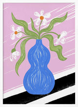 Abstract Floral Vase