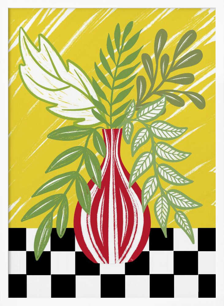 Vibrant Botanical Still Life Art Print UK — Botanical Vibrant Wall Art — Kitchen — Wall It All Prints