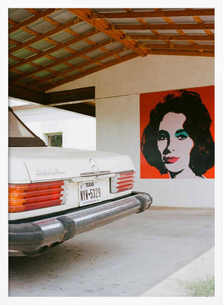 Classic Car Pop Art Art Print UK — Automotive Vibrant Wall Art — Living Room — Wall It All Prints