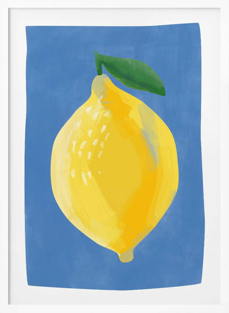 Bright Yellow Lemon