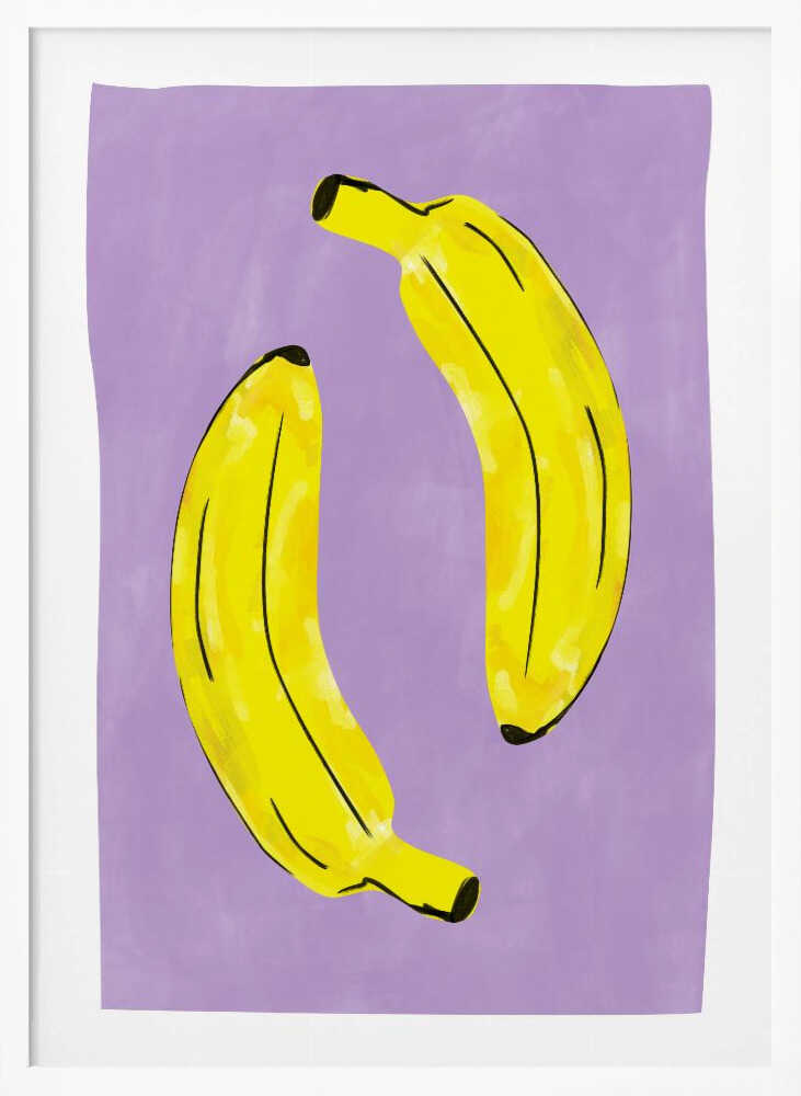 Playful Purple Bananas