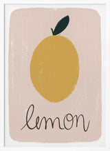 Yellow Lemon Drawing