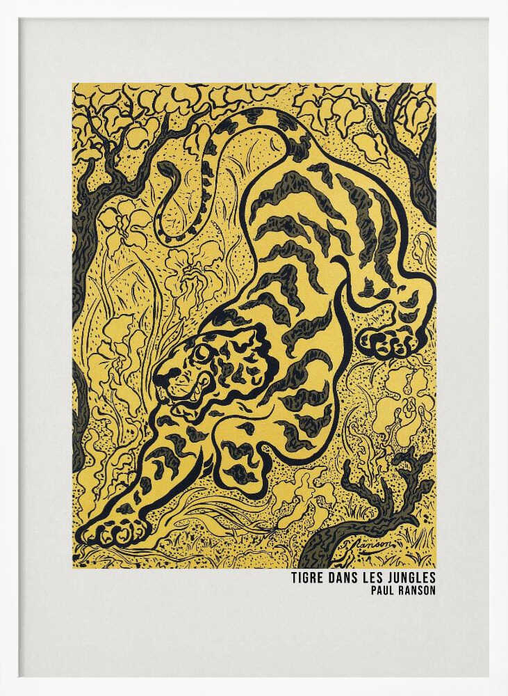 Tigre Dans Les Jungles Poster