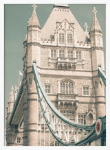 London Tower Bridge Art Print UK — Dark Moody Calm Wall Art — Living Room — Wall It All Prints
