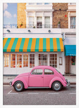 Vintage Pink Beetle Street