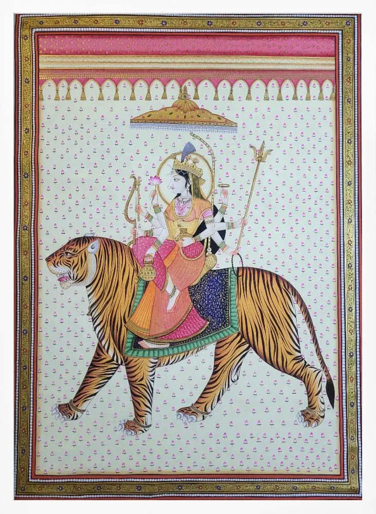 Goddess Durga Tiger Mount IMAGINEERS STUDIO