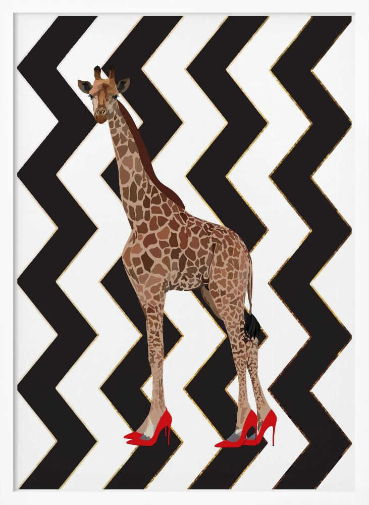 Giraffe Heels zigzag