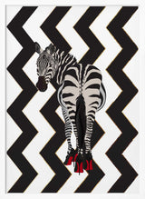 Chic Zebra Red Heels