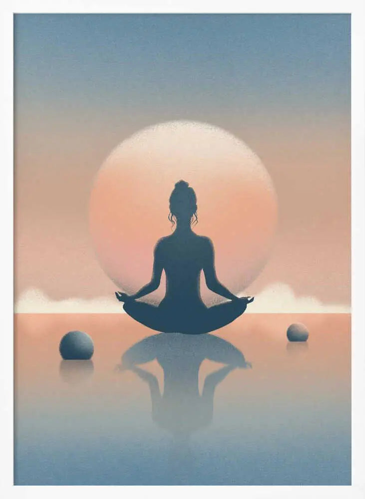 Serene Sunset Meditation Fadil Roze