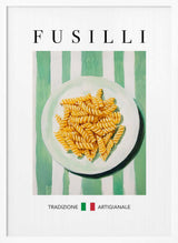 Italian Fusilli Plate