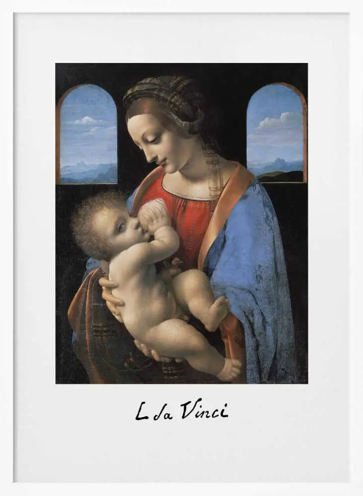 Madonna Litta (mid 1490s) Leonardo da Vinci