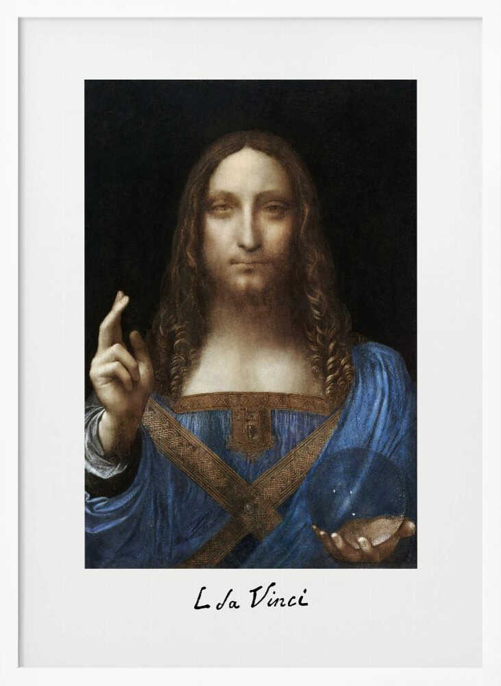Salvator Mundi (circa 1500) Leonardo da Vinci