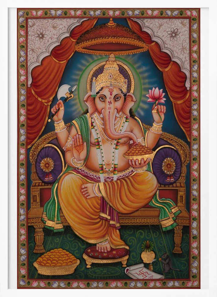 Lord Ganesha Enthroned IMAGINEERS STUDIO