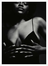 Sensual Black Woman Art Print UK — Dark Moody Calm Wall Art — Living Room — Wall It All Prints