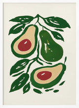 Fresh Avocado Branch