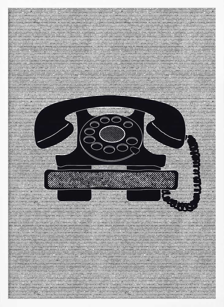 Retro Rotary Telephone
