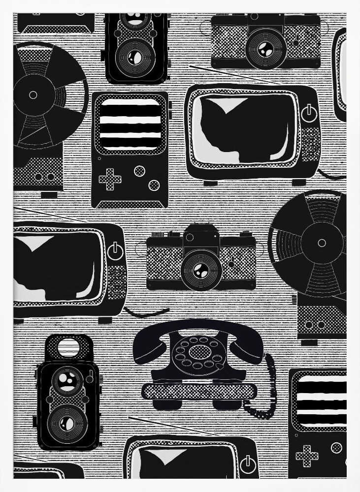 Retro Tech Cats