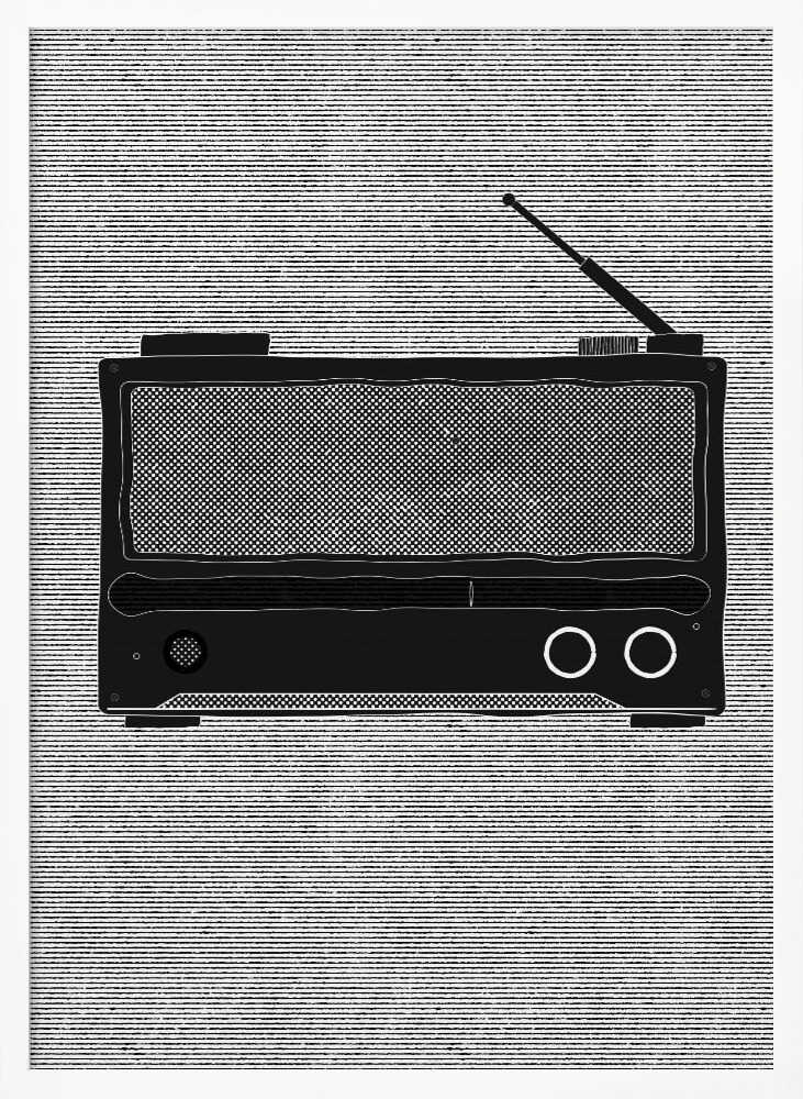 Retro Radio Static