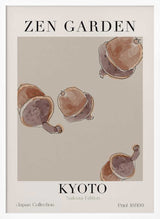 Falling Acorns Art Print UK — Japanese Calm Wall Art — Office — Wall It All Prints
