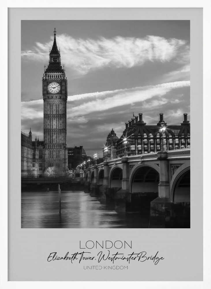 Big Ben Westminster Dusk Melanie Viola