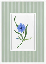 Serene Blue Floral