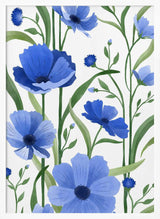 Blue Garden Blooms