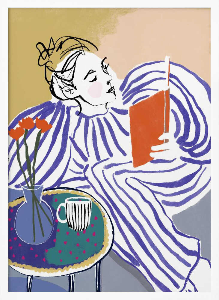 Cozy Reading Moment