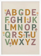 Floral Alphabet Joy