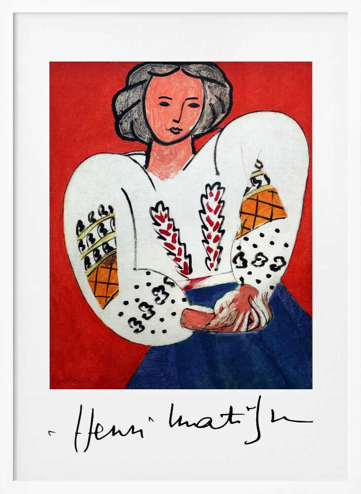 Henri Matisse, La Camicetta Romena, 1940
