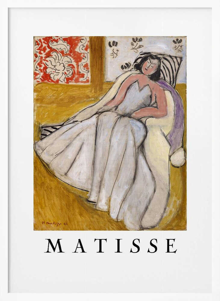 Jeune Femme à La Pelisse Blanche