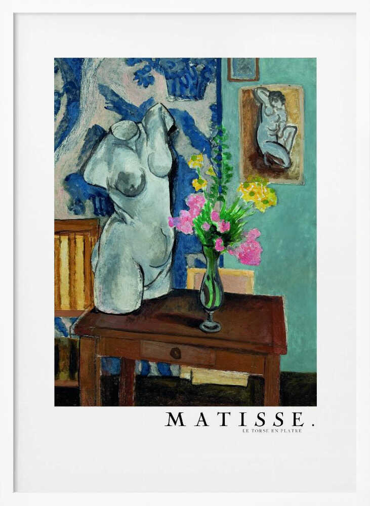 Le Torse En Platre Henri Matisse