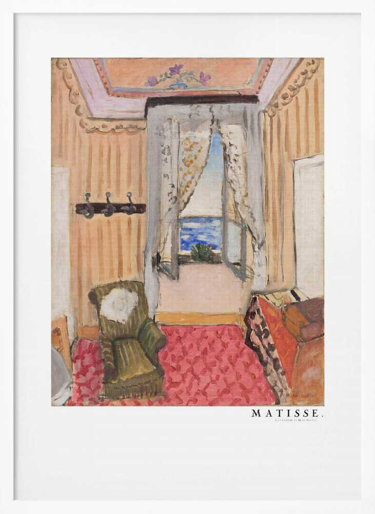 Ma Chambre Au Beau Rivage Boarder Henri Matisse